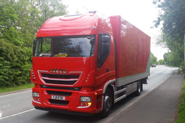 Iveco Stralis Box Body with Tail Lift Conversion for Doller Industries